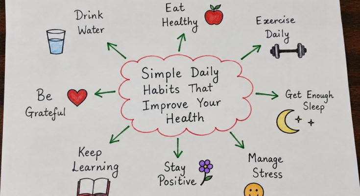 Simple Daily Habits That Improve Your Health