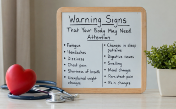 Warning Signs That Your Body May Need Attention