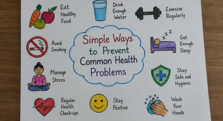 Simple Ways to Prevent Common Health Problems